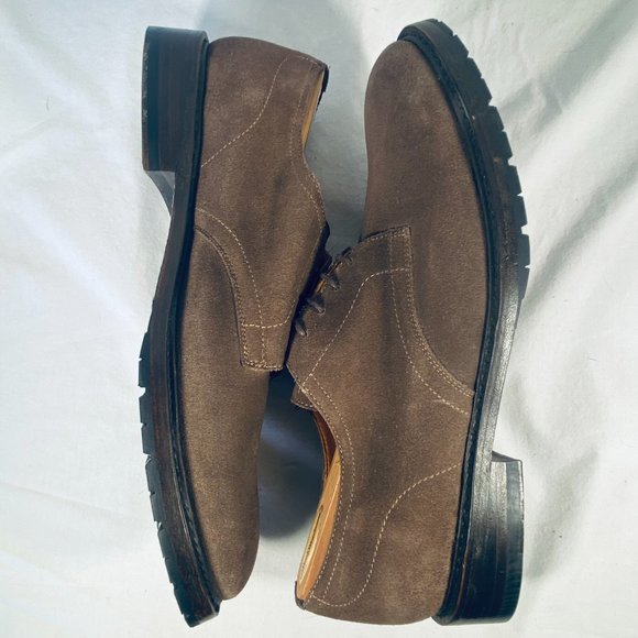 ARIAT Two24 Harrington Ironstone Plain Toe Suede Oxford Men\'s Size 11 D $258 main image 6